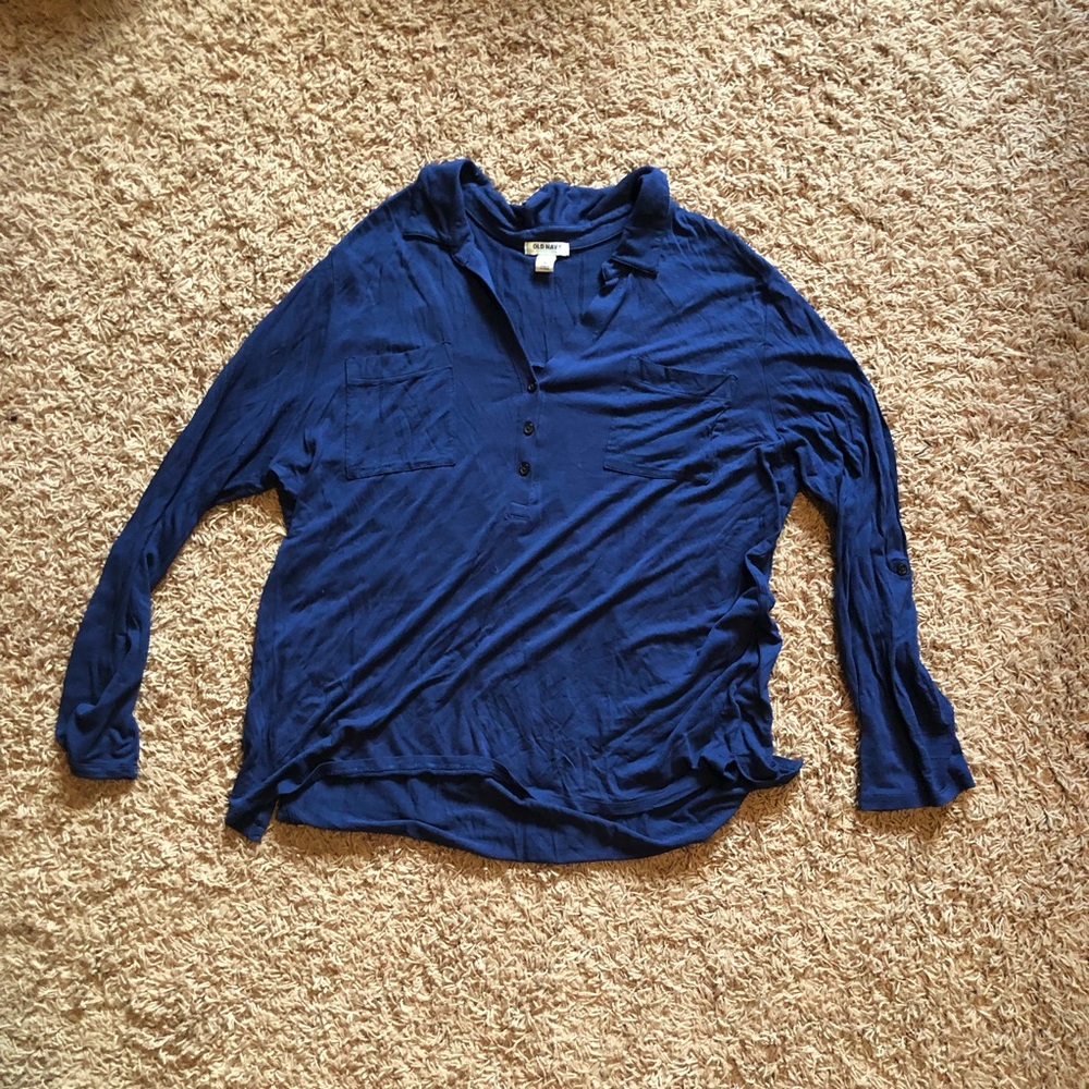 Long sleeve blouse